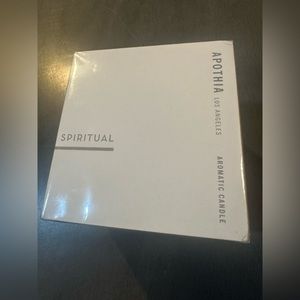 Apothia. Candle scented in spiritual from house of Fleetwood Maui Hawaii